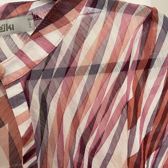 Sheer Abstract Tunic - Picture 2 of 3